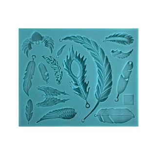 ASSORTED FEATHER AND WING SILICONE MOULD