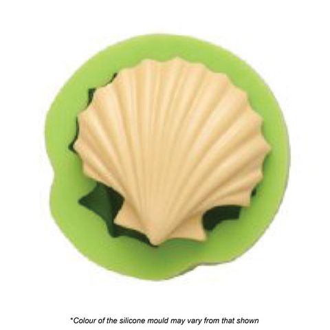 LARGE SCALLOP SHELL SILICONE MOULD