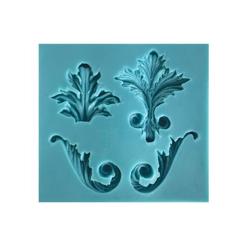 ASSORTED SCROLLS 1 SILICONE MOULD