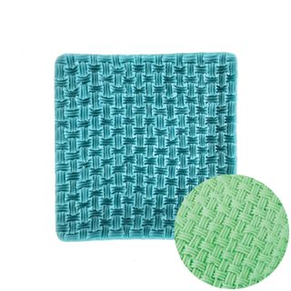 BASKET WEAVE SILICONE MOULD