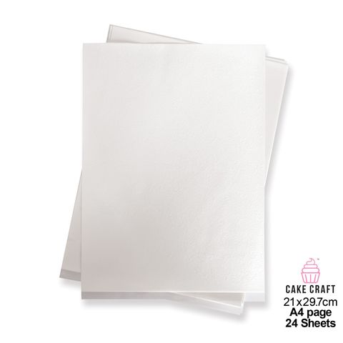 FROSTING SHEETS | A4 | 25 SHEETS - BB 12/25