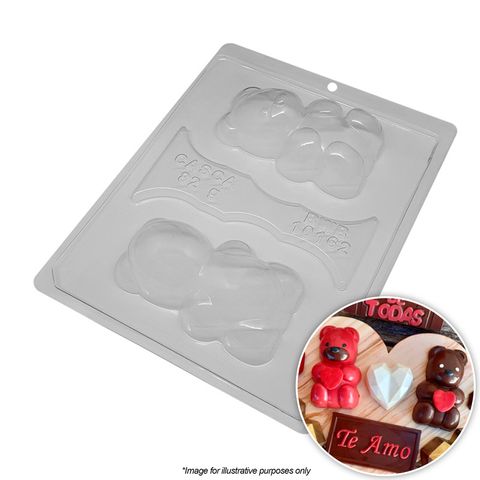 BWB | SITTING TEDDY BEAR MOULD | 3 PIECE