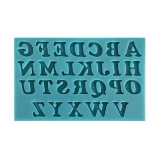 UPPER CASE LETTER SET 1 SILICONE MOULD