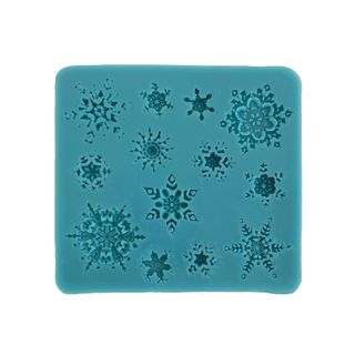 ASSORTED SNOWFLAKE SILICONE MOULD
