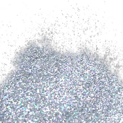 BARCO | FLITTER GLITTER | SILVER HOLOGRAM | NON TOXIC | 50ML