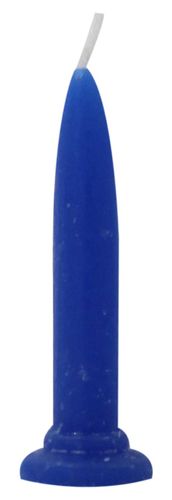 BULLET CANDLE - ROYAL BLUE (150)