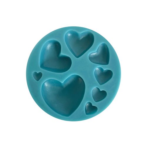 ASSORTED HEART SILICONE MOULD