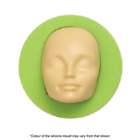 WOMEN FACE SILICONE MOULD