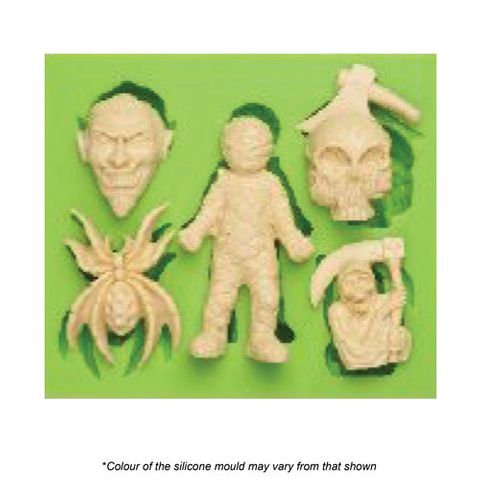 HALLOWEEN SCAREY'S SILICONE MOULD
