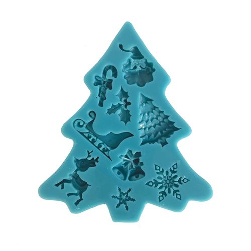 CHRISTMAS ASSORTMENT SILICONE MOULD