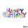 MULTI COLOUR HAPPY BIRTHDAY SIGNS | PACK OF 96