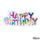 MULTI COLOUR HAPPY BIRTHDAY SIGNS | PACK OF 96