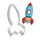 ROCKET SHIP | COOKIE CUTTER