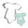 BABY ONESIE | COOKIE CUTTER