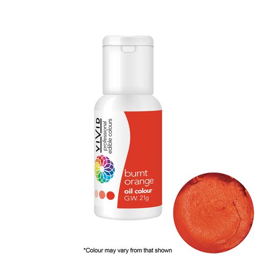 VIVID | BURNT ORANGE | OIL COLOUR | 21G