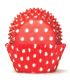 700 BAKING CUPS - RED POLKA DOTS - 100 PIECE PACK