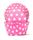 408 BAKING CUPS - PASTEL PINK POLKA DOTS - 100 PIECE PACK