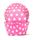 408 BAKING CUPS - PASTEL PINK POLKA DOTS - 100 PIECE PACK