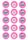 HOOTABELLE 2 INCH/5CM CUPCAKE IMAGE SHEET - 15 PER SHEET
