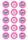 HOOTABELLE 2 INCH/5CM CUPCAKE IMAGE SHEET - 15 PER SHEET