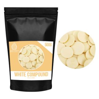 WHITE COMPOUND CHOCOLATE CALLETS | 500G - BB 02/25