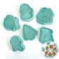 CHRISTMAS ICONS | COOKIE CUTTERS | 6 PIECE SET