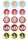 DISNEY PRINCESS 2 INCH/5CM CUPCAKE IMAGE SHEET - 15 PER SHEET