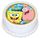 SPONGEBOB ROUND EDIBLE ICING IMAGE - 6.3 INCH / 16CM