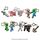 MINECRAFT | PLASTIC FIGURINES | 10 PIECE SET