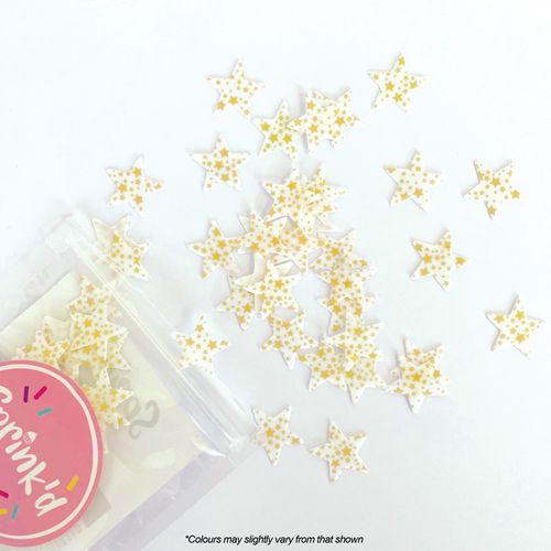 SPRINK'D | GOLD STARS | WAFER SPRINKLES