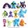 MONSTERS UNIVERSITY | PLASTIC FIGURINES | 12 PIECE SET