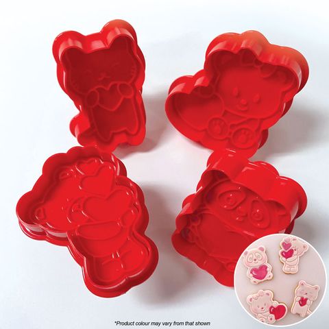LOVE 3 | PLUNGER CUTTERS | 4 PIECES