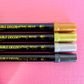 VIVID | EDIBLE METALLIC MARKERS | BASICS | 4PK