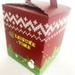 CHRISTMAS CUPCAKE BOX | 1 HOLE WITH HANDLE