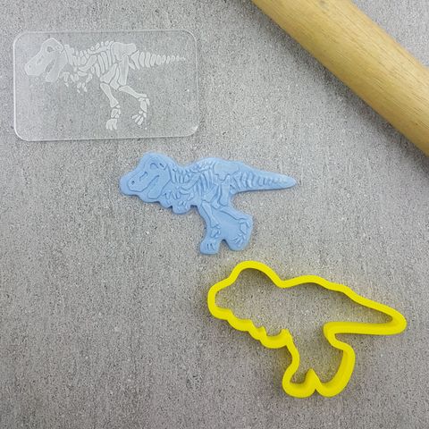 TREX FOSSIL BONES | DEBOSSER & CUTTER SET | CCC