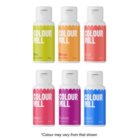 COLOUR MILL | TROPICAL 2.0 | 6 PACK | FOOD COLOUR | 6 x 20ML