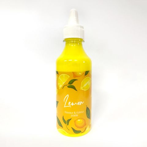 CAKE CRAFT | LEMON | FLAVOUR & COLOUR PASTE | 225ML - BB 01/25