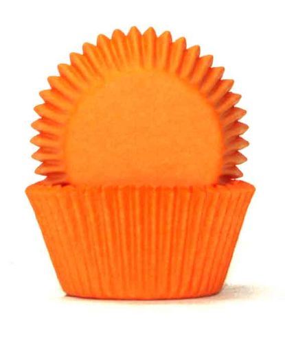 408 BAKING CUPS - ORANGE - 100 PIECE PACK