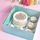 CAKE CRAFT | CLEAR LID | BLUE BENTO 5 HOLE CUPCAKE AND CAKE BOX | RETAIL PACK