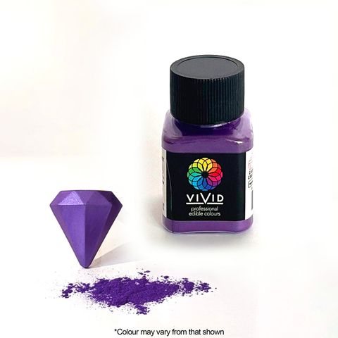 VIVID | ROYAL PURPLE | EDIBLE METALLIC DUST | 10G