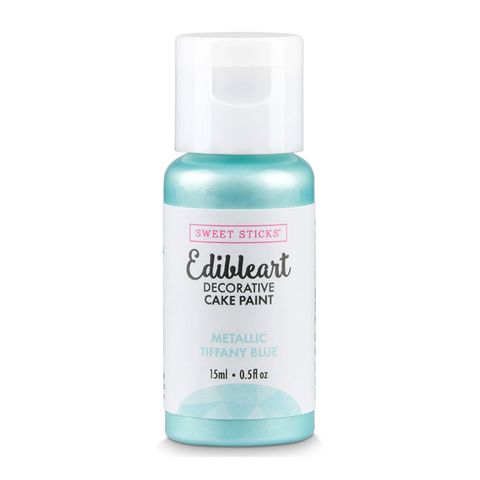 SWEET STICKS | TIFFANY BLUE | METALLIC EDIBLEART PAINT | 15ML - BB 06/26