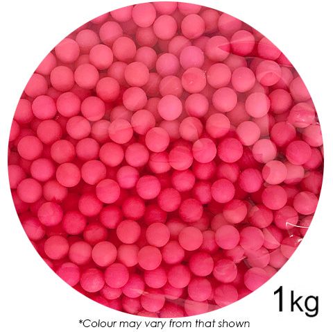 SPRINK'D | SUGAR BALLS | BRIGHT PINK | 8MM | 1KG