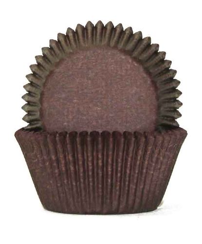 700 BAKING CUPS - CHOCOLATE BROWN - 100 PIECE PACK