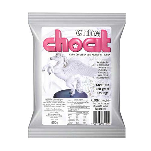 CHOCIT | WHITE | MODELLING CHOCOLATE | 500G -