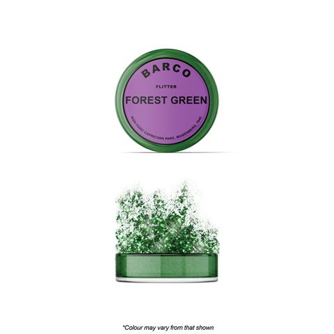 BARCO | FLITTER GLITTER | FOREST GREEN | NON TOXIC | 10ML