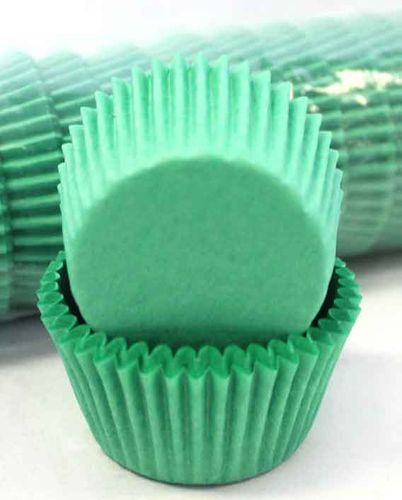 408 BAKING CUPS - LIGHT GREEN - 500 PIECE PACK