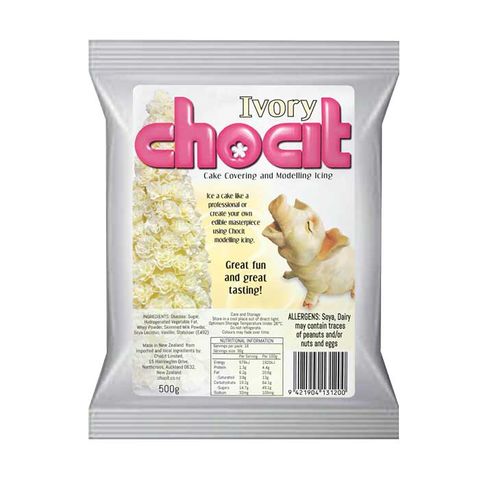 CHOCIT | IVORY | MODELLING CHOCOLATE | 500G - BB 05/25