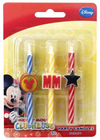 MICKEY MOUSE - ICON CANDLE SET OF 6