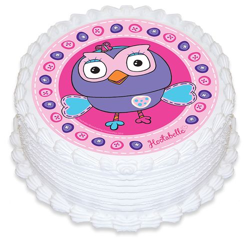 HOOTABELLE ROUND EDIBLE ICING IMAGE - 6.3 INCH / 16CM