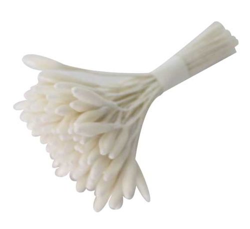 LARGE LILY STAMEN - WHITE
